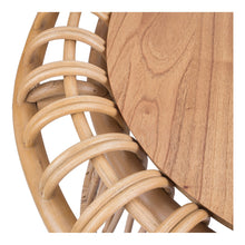 Load image into Gallery viewer, Galia Rattan Oval Coffee Table
