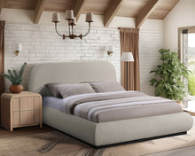 Load image into Gallery viewer, Vaughn Chenille Fabric Queen Bed
