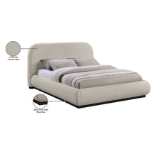 Load image into Gallery viewer, Vaughn Chenille Fabric Queen Bed
