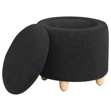 Load image into Gallery viewer, Valia Storage Ottoman
