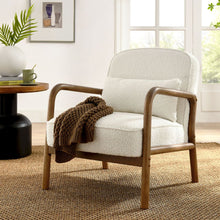 Load image into Gallery viewer, Charlie Boucle Upholstered Armchair
