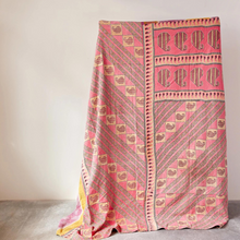 Load image into Gallery viewer, Vintage Kantha Quilt Coverlet
