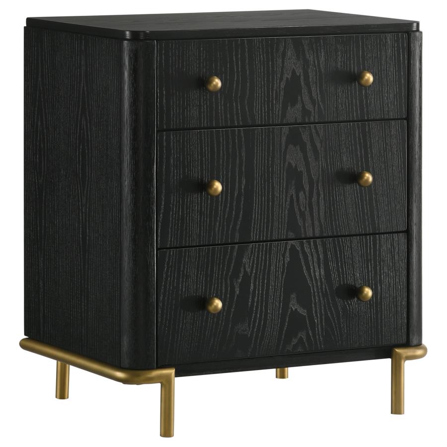 Arini 3-drawer Nightstand