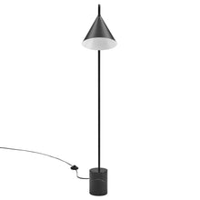 Load image into Gallery viewer, Ayla Black Marble Base Floor Lamp
