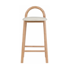 Load image into Gallery viewer, Calvin Vegan Leather Counter Stool
