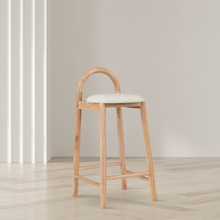 Load image into Gallery viewer, Calvin Vegan Leather Counter Stool
