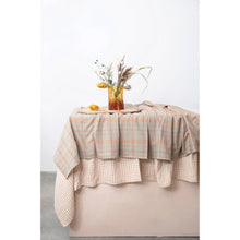 Load image into Gallery viewer, Woven Plaid Table Cloth
