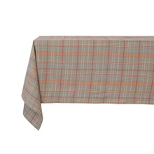 Load image into Gallery viewer, Woven Plaid Table Cloth
