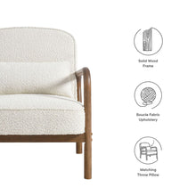 Load image into Gallery viewer, Charlie Boucle Upholstered Armchair
