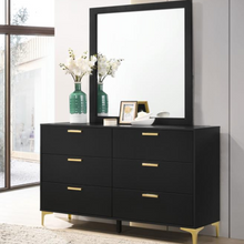 Load image into Gallery viewer, Kendall 6-Drawer Dresser With Mirror

