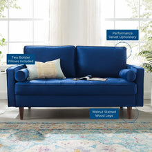 Load image into Gallery viewer, Valour Performance Velvet Loveseat
