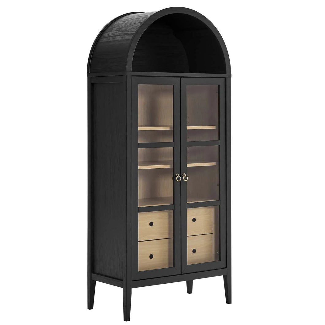 Nolan Tall Arched Display Cabinet