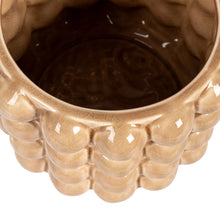 Load image into Gallery viewer, Stoneware Planter w/ Raised Dots
