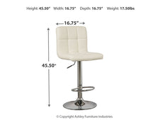 Load image into Gallery viewer, Bellatier Tall UPH Swivel Barstool(2/CN)
