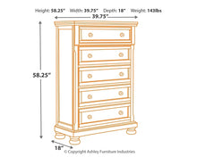 Load image into Gallery viewer, Robbinsdale Five Drawer Chest

