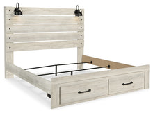 Load image into Gallery viewer, Cambeck  Panel Bed With 2 Storage Drawers
