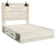 Load image into Gallery viewer, Cambeck  Panel Bed With 2 Storage Drawers
