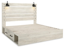 Load image into Gallery viewer, Cambeck  Panel Bed With 2 Storage Drawers
