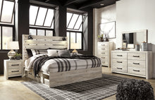 Load image into Gallery viewer, Cambeck  Panel Bed With 2 Storage Drawers
