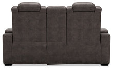 Load image into Gallery viewer, HyllMont PWR REC Loveseat/CON/ADJ HDRST
