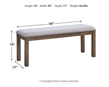Load image into Gallery viewer, Moriville Dining Table and 4 Chairs and Bench

