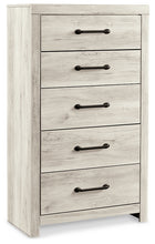 Load image into Gallery viewer, Cambeck  Panel Headboard With Mirrored Dresser And Chest
