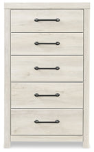 Load image into Gallery viewer, Cambeck  Panel Bed With 4 Storage Drawers With Mirrored Dresser And Chest
