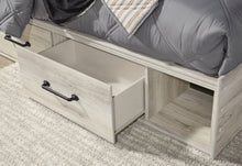Load image into Gallery viewer, Cambeck  Panel Bed With 4 Storage Drawers With Mirrored Dresser And Chest
