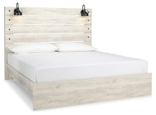 Load image into Gallery viewer, Cambeck  Panel Bed With Mirrored Dresser And Chest
