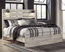 Load image into Gallery viewer, Cambeck  Panel Bed With Mirrored Dresser And Chest
