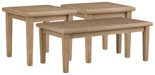 Load image into Gallery viewer, Gerianne Outdoor Coffee Table with 2 End Tables
