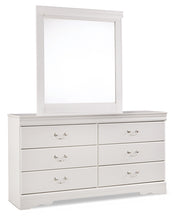 Load image into Gallery viewer, Anarasia Queen Sleigh Bed with Mirrored Dresser and 2 Nightstands
