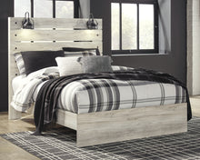 Load image into Gallery viewer, Cambeck  Panel Bed With Mirrored Dresser And Chest
