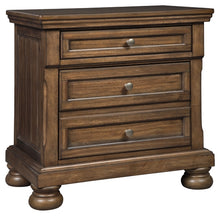 Load image into Gallery viewer, Flynnter  Panel Bed With 2 Storage Drawers With Mirrored Dresser, Chest And 2 Nightstands
