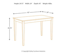 Load image into Gallery viewer, Kimonte Dining Table and 4 Chairs
