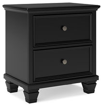 Load image into Gallery viewer, Lanolee Two Drawer Night Stand
