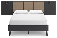 Load image into Gallery viewer, Charlang Full Panel Platform Bed with Dresser
