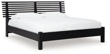 Load image into Gallery viewer, Danziar King Panel Bed with Mirrored Dresser and Chest
