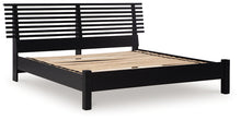 Load image into Gallery viewer, Danziar King Panel Bed with Mirrored Dresser and Chest
