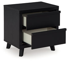 Load image into Gallery viewer, Danziar King Panel Headboard with Mirrored Dresser, Chest and 2 Nightstands
