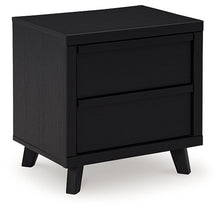 Load image into Gallery viewer, Danziar King Panel Headboard with Mirrored Dresser, Chest and 2 Nightstands

