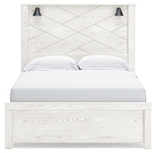 Load image into Gallery viewer, Gerridan Queen Panel Bed with Mirrored Dresser and Nightstand
