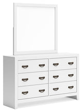 Load image into Gallery viewer, Binterglen Twin Panel Bed with Mirrored Dresser and Nightstand
