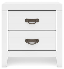 Load image into Gallery viewer, Binterglen Twin Panel Bed with Mirrored Dresser and Nightstand
