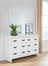Load image into Gallery viewer, Binterglen Twin Panel Bed with Mirrored Dresser and Nightstand
