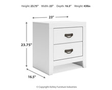 Load image into Gallery viewer, Binterglen Twin Panel Bed with Mirrored Dresser and Nightstand
