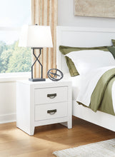 Load image into Gallery viewer, Binterglen Twin Panel Bed with Mirrored Dresser and Nightstand
