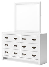 Load image into Gallery viewer, Binterglen King Panel Bed with Mirrored Dresser, Chest and 2 Nightstands
