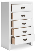 Load image into Gallery viewer, Binterglen King Panel Bed with Mirrored Dresser, Chest and 2 Nightstands
