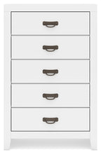 Load image into Gallery viewer, Binterglen King Panel Bed with Mirrored Dresser, Chest and 2 Nightstands
